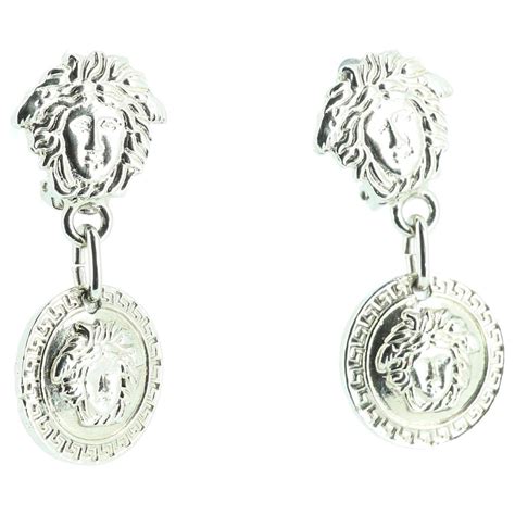 boucle d oreille versace medusa|Versace Boucles d’Oreilles Femme .